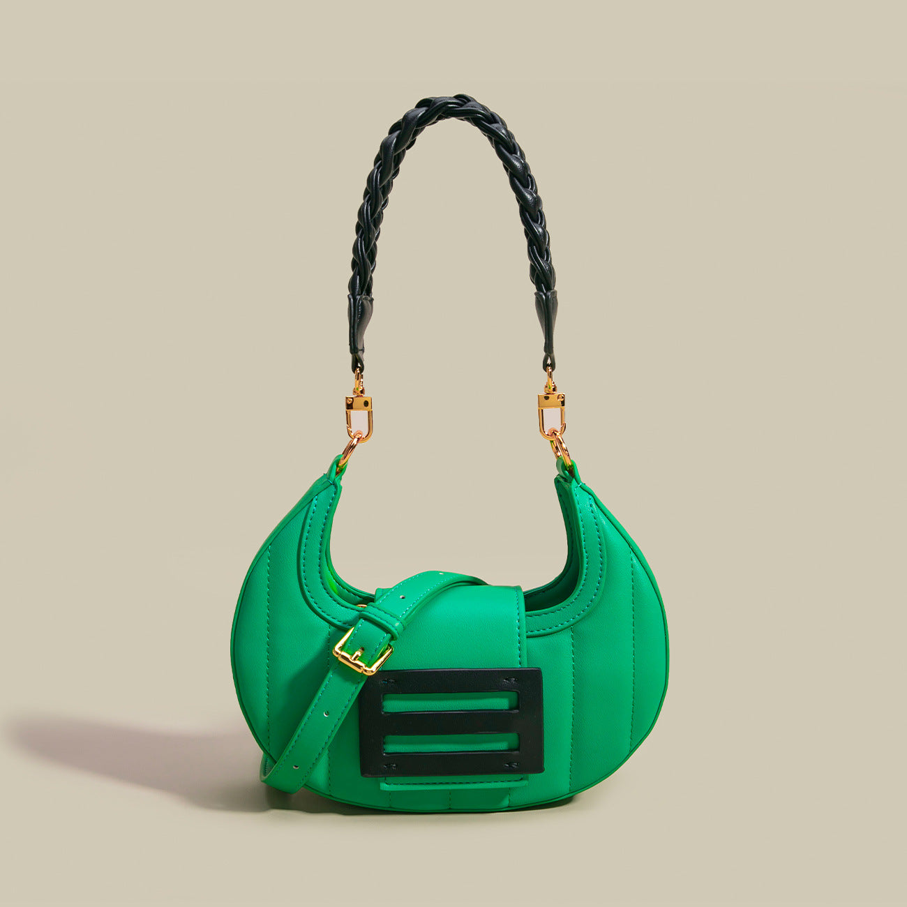 Small Group Design  Underarm Bag Female Crescent