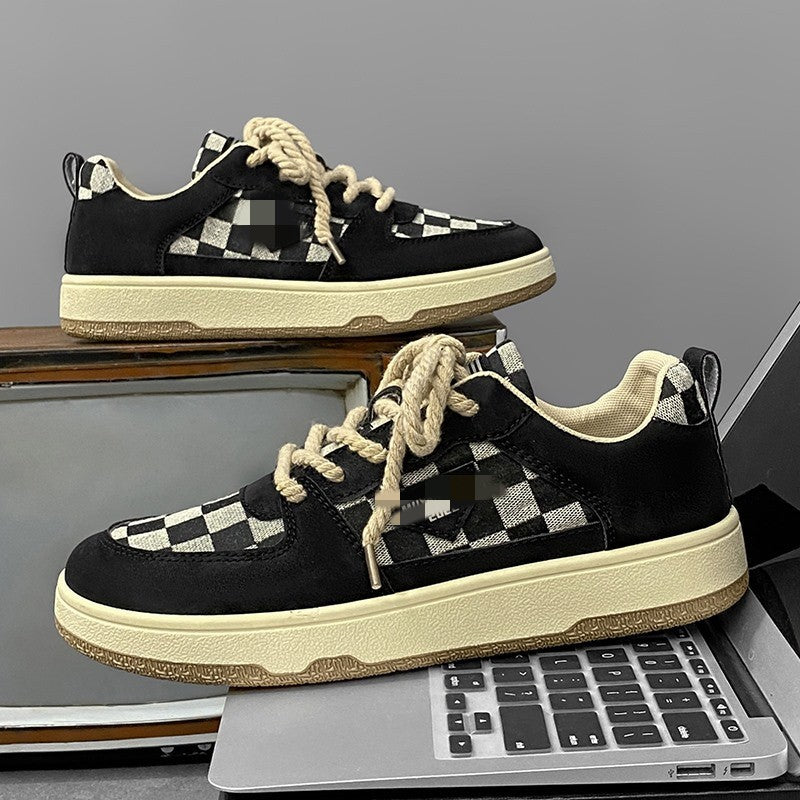 Harajuku Gangfeng Colored Retro Board Shoes