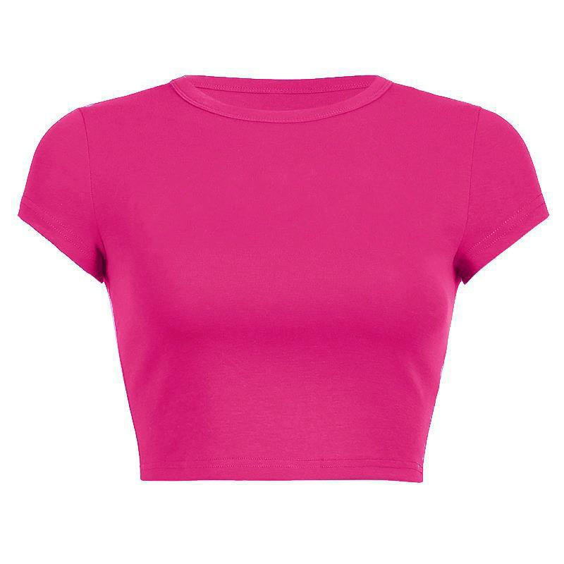 European And American DIY Summer Y2g Short-sleeved Women's T-shirt Hot Girl