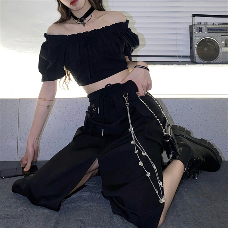 Women's Fashion Long Skirt Two-piece Set