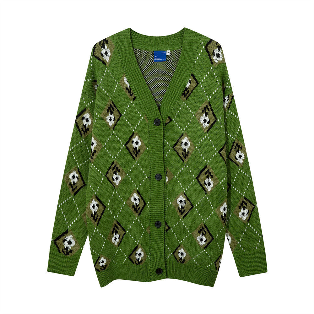 Long Sleeve Sweater With Loose Design And Lazy Wind