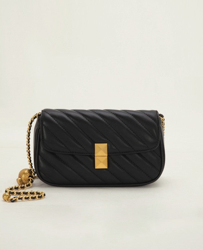 Women's Chain Lingge Shoulder Bag