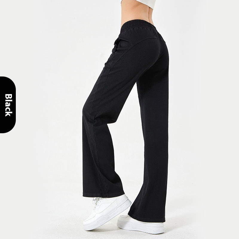 Spring And Summer High Waist Loose All-matching Jeans
