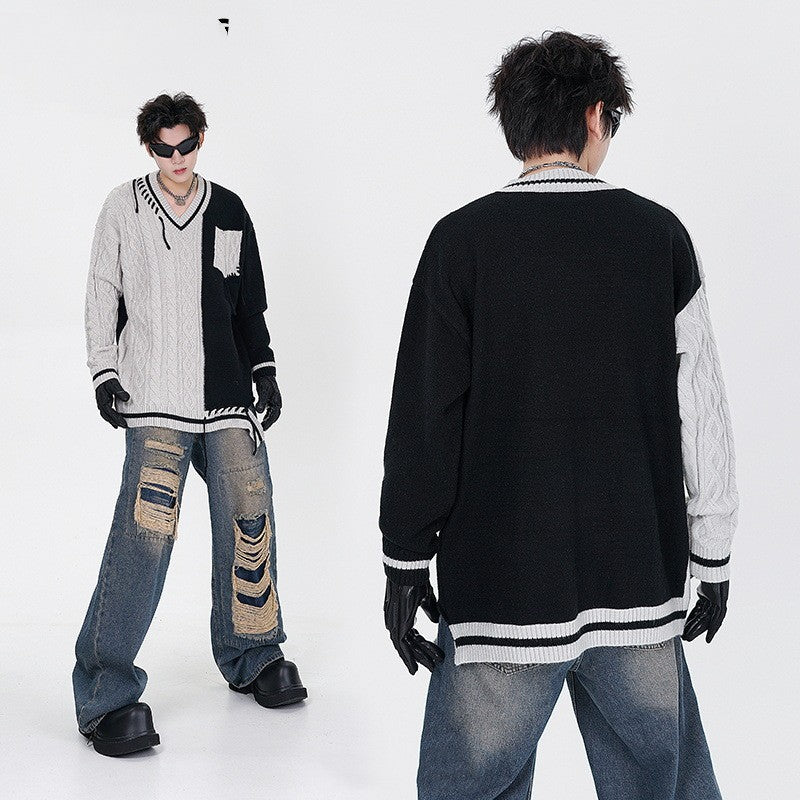 Loose Autumn And Winter Knitted Sweater