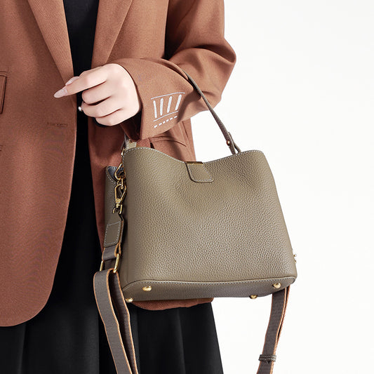 Womens Versatile Niche High-capacity Tote Bag