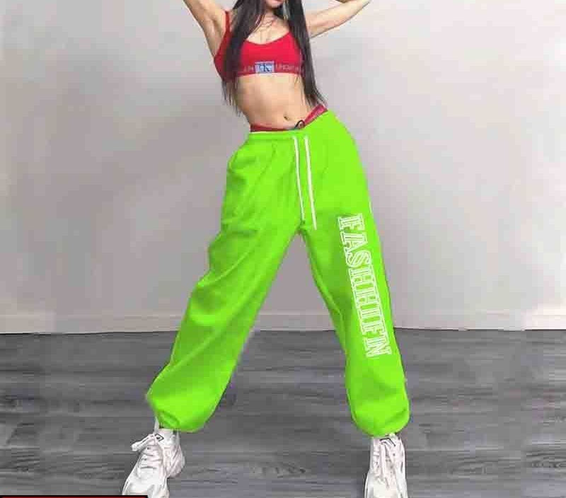 Women's Hip-hop Loose-fitting Sweatpants