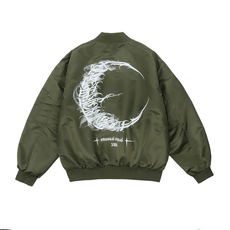 Men's Campus Couple Warm Design Jacket Loose Version