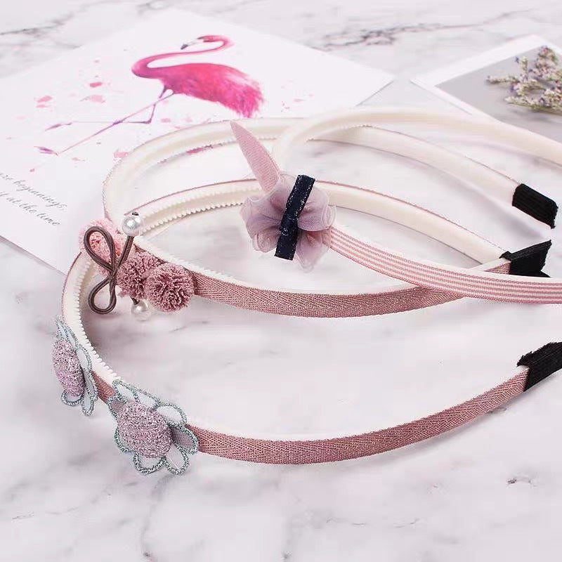 Children's Bow Headband Cute With Teeth Non-slip