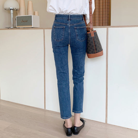 Thin Small Nine-point Cigarette Pipe Pants