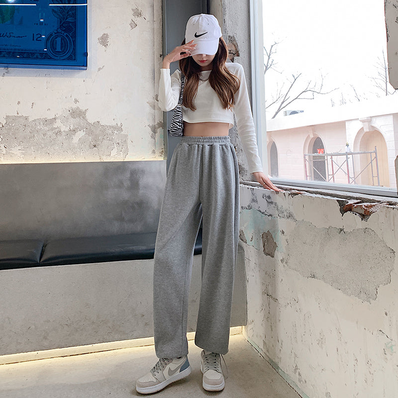Women's Fashion Casual Loose Skinny Sweatpants
