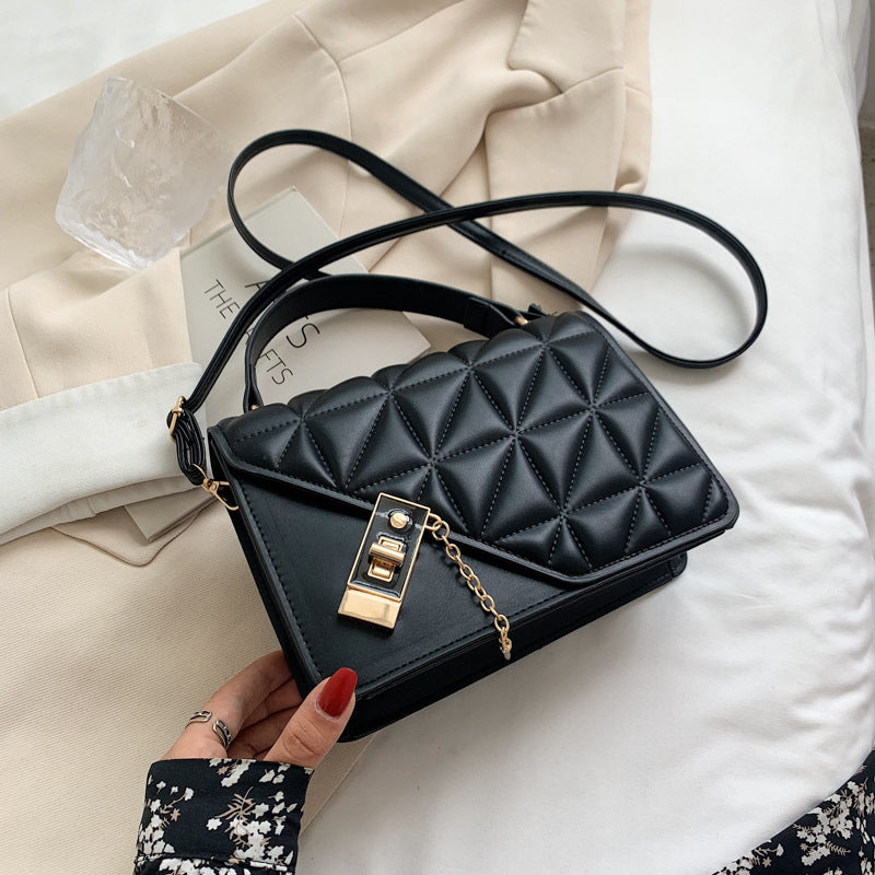 New Chain Casual Rhombus One Shoulder Messenger Bag