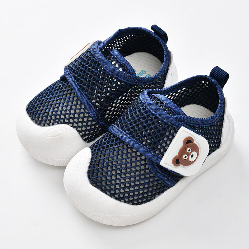 Summer Toddler Baby Non-slip Soft Bottom Infant Mesh Surface Shoes
