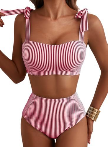 Women's Lace-up Two-Piece Bikini Set