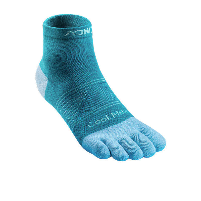 Sports Mid-tube Five-finger Breathable, Sweat-absorbing And Wear-resistant