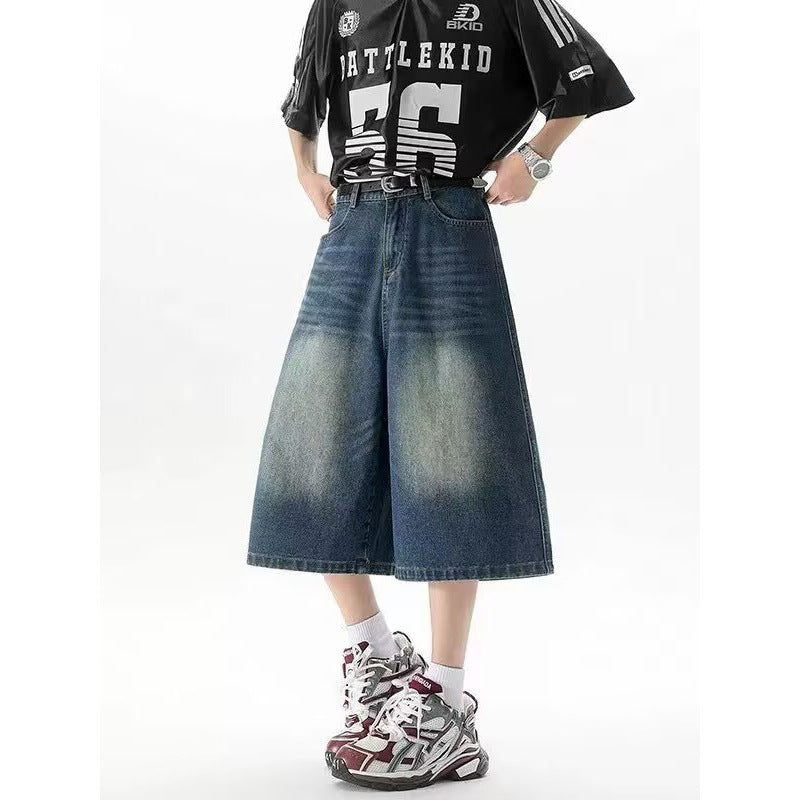 Dame Stilfulde Vintage Løstsiddende Wide-leg Jeans