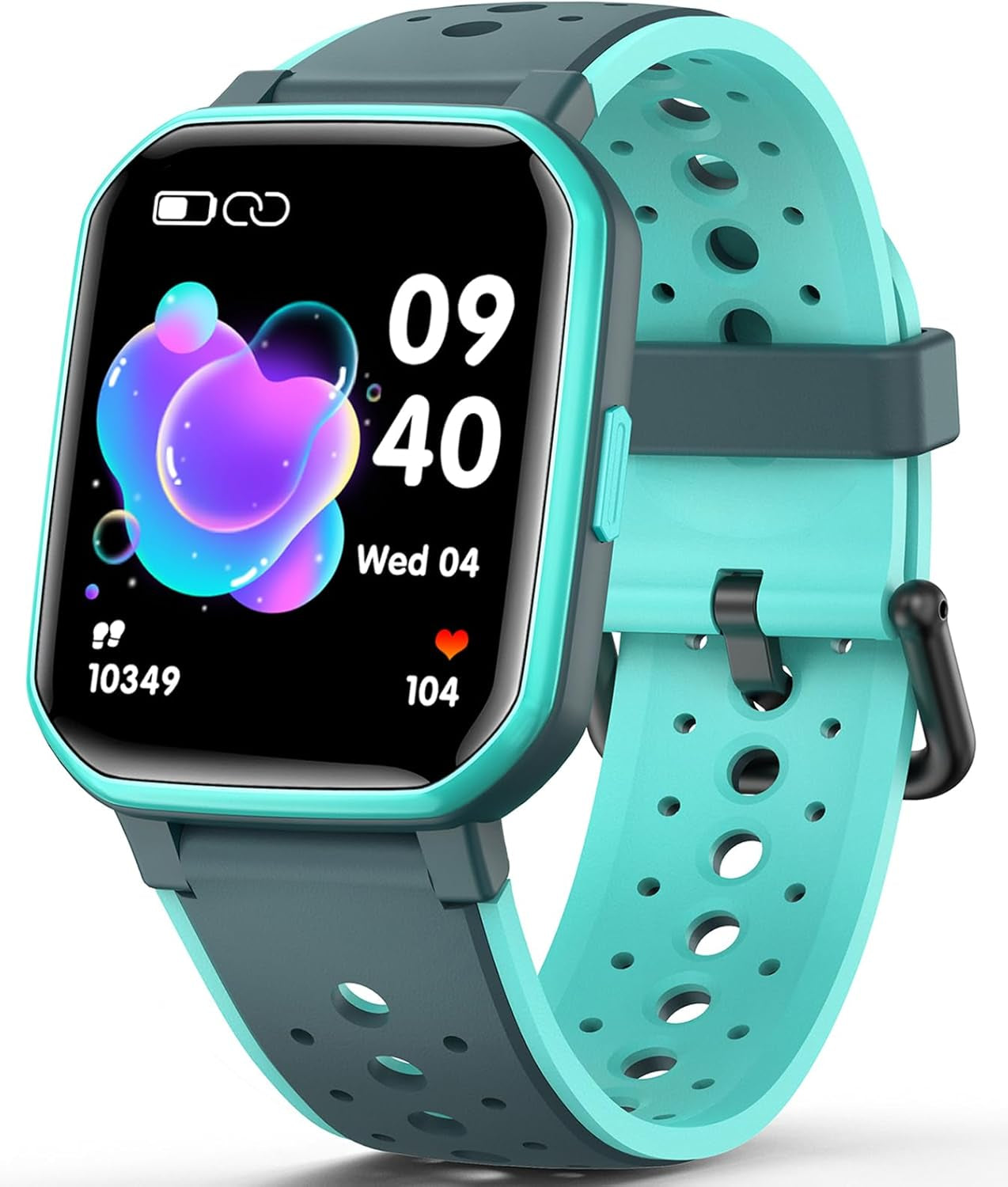 Smart Watch for Kids Teens, Fitness Tracker Boy Girls Watch with 19 Sport Modes, Pedometer, Sleep Monitor, Kids Watch Birthday Gifts Toy Gift for Girls Boys 6-16 (Purple)