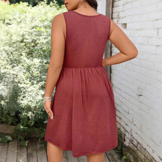 Sleek And Stylish Button-up Dress For Women