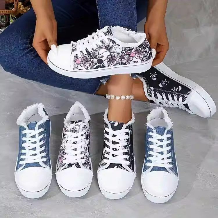 Student Versatile Non-slip Sports Board Shoes Women
