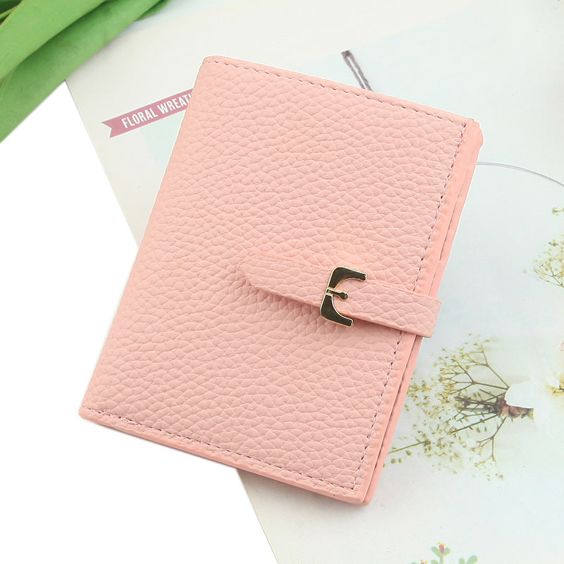 Ladies Buckle Fashion Trendy Mini Cute Wallet