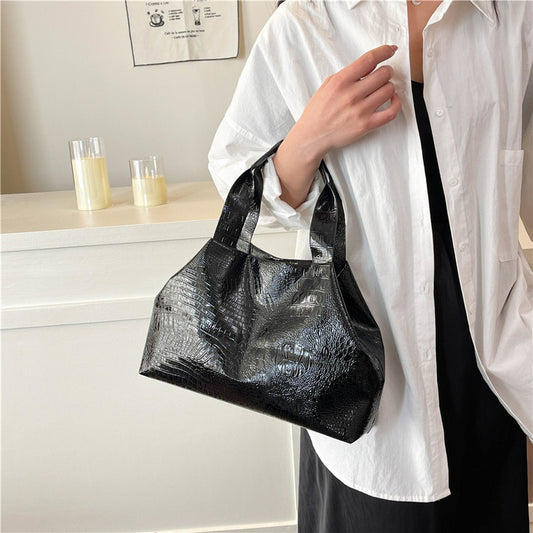 Texture Alligator Printed Handbag For Women
