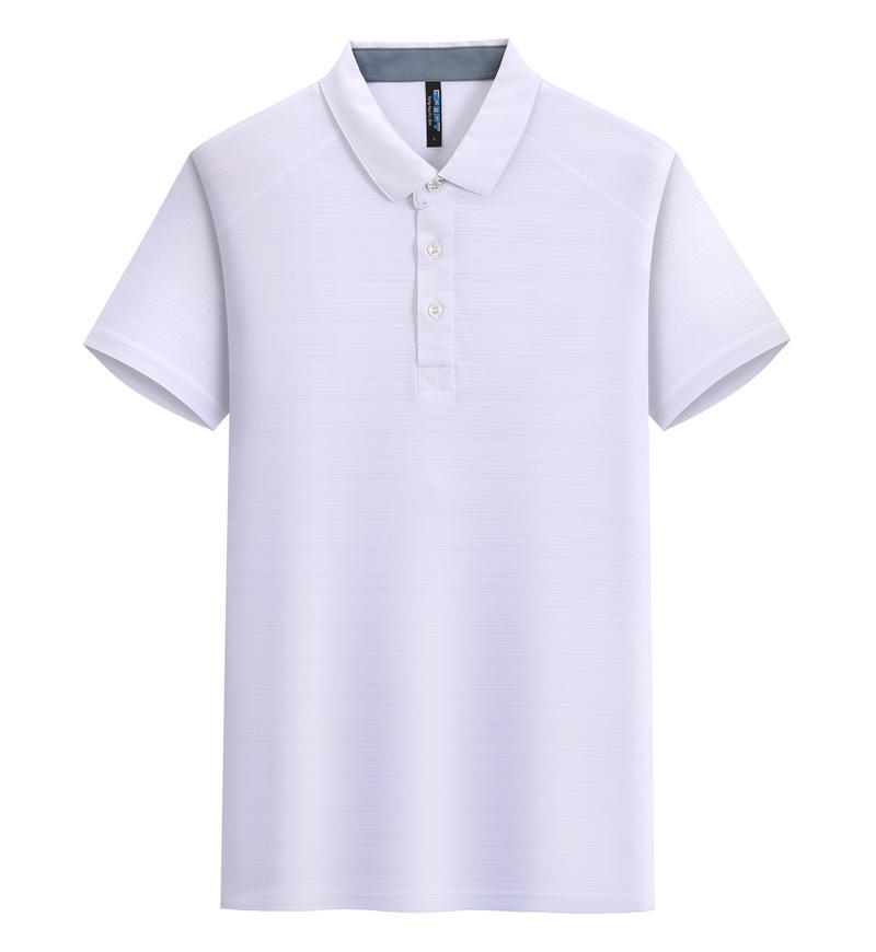 Crystal Silk Lapel Quick-drying Polo Shirt Outdoor Sports