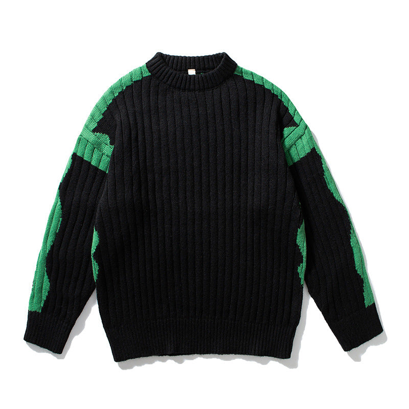 Simple Loose Harajuku Vintage Sweater Base Knitting