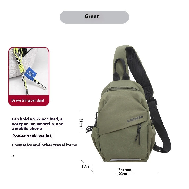 Crossbodytaske Lille skuldertaske Herrebrysttaske
