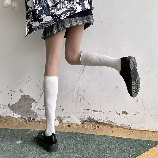 Fashion Personality Lolita Medium Tube Cotton Socks