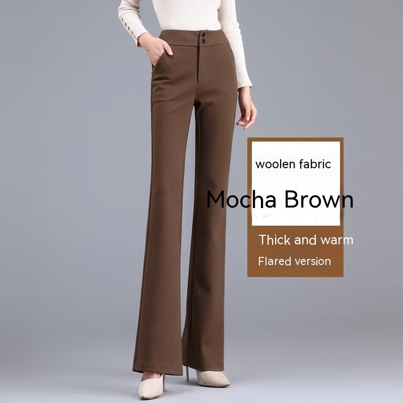 Weila Woolen Pants Women's Autumn And Winter Suit Pants