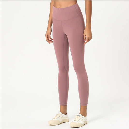 Double-sided Sanding Skin Nude Feel Yoga Pants