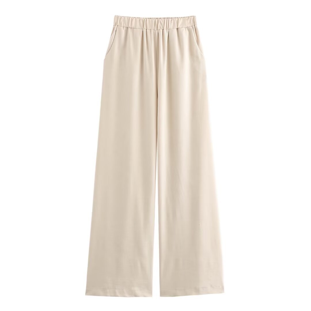 Classic Style Cotton And Linen Halterneck Vest Suit Women's Summer High-grade Trousers