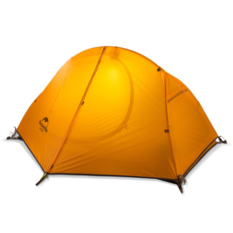 Ultralight 20D Silicone-Coated Nylon Solo Camping Hiking Cycling Tent