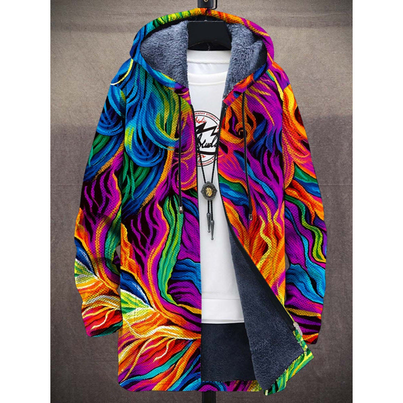 Men's New Creative 3D Digital Printing Jacket