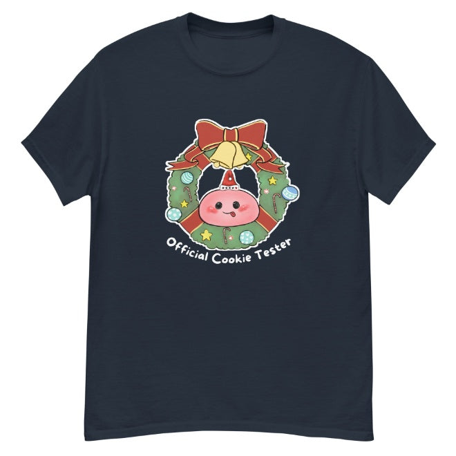 European And American Cookie Tester Digital Printing Casual Round Neck T-shirt