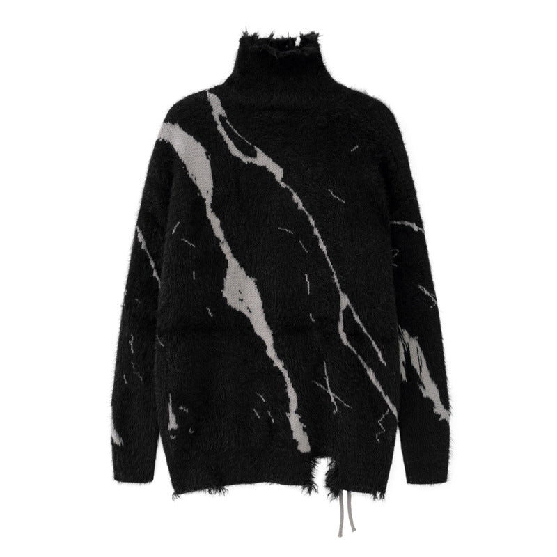 Men's Loose Lazy Turtleneck Sweater