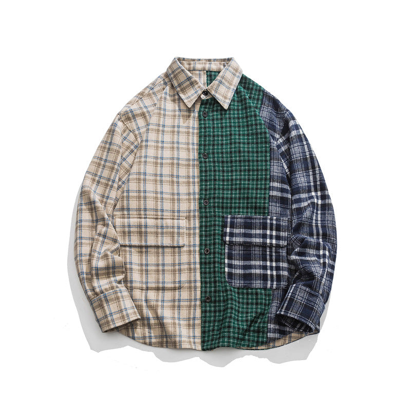 New Asymmetric Retro Couple's Long-sleeved Jacket