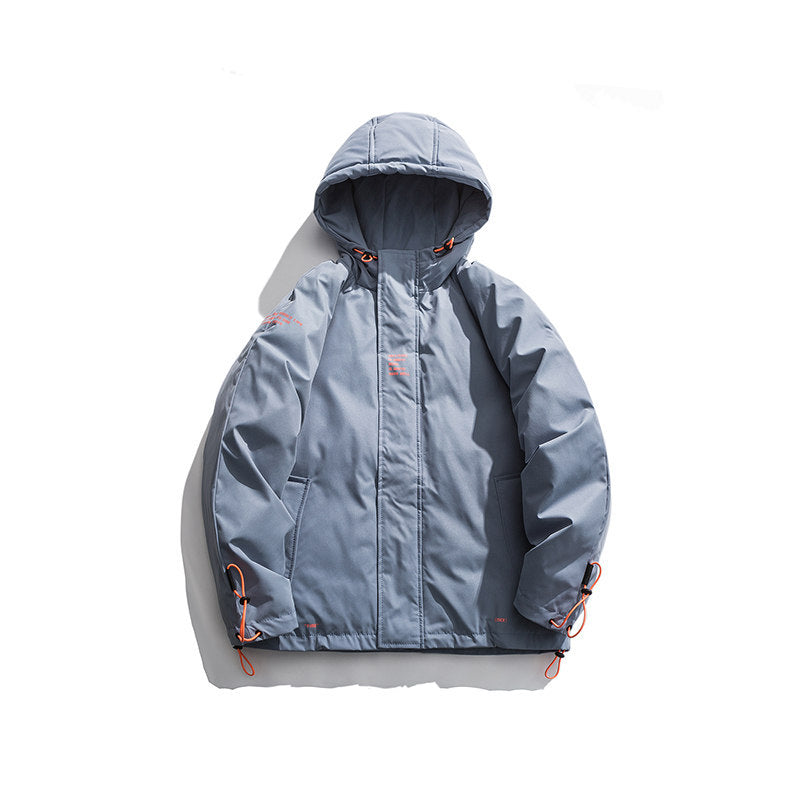 Side Seam Pocket Zipper Boys All Match Jacket