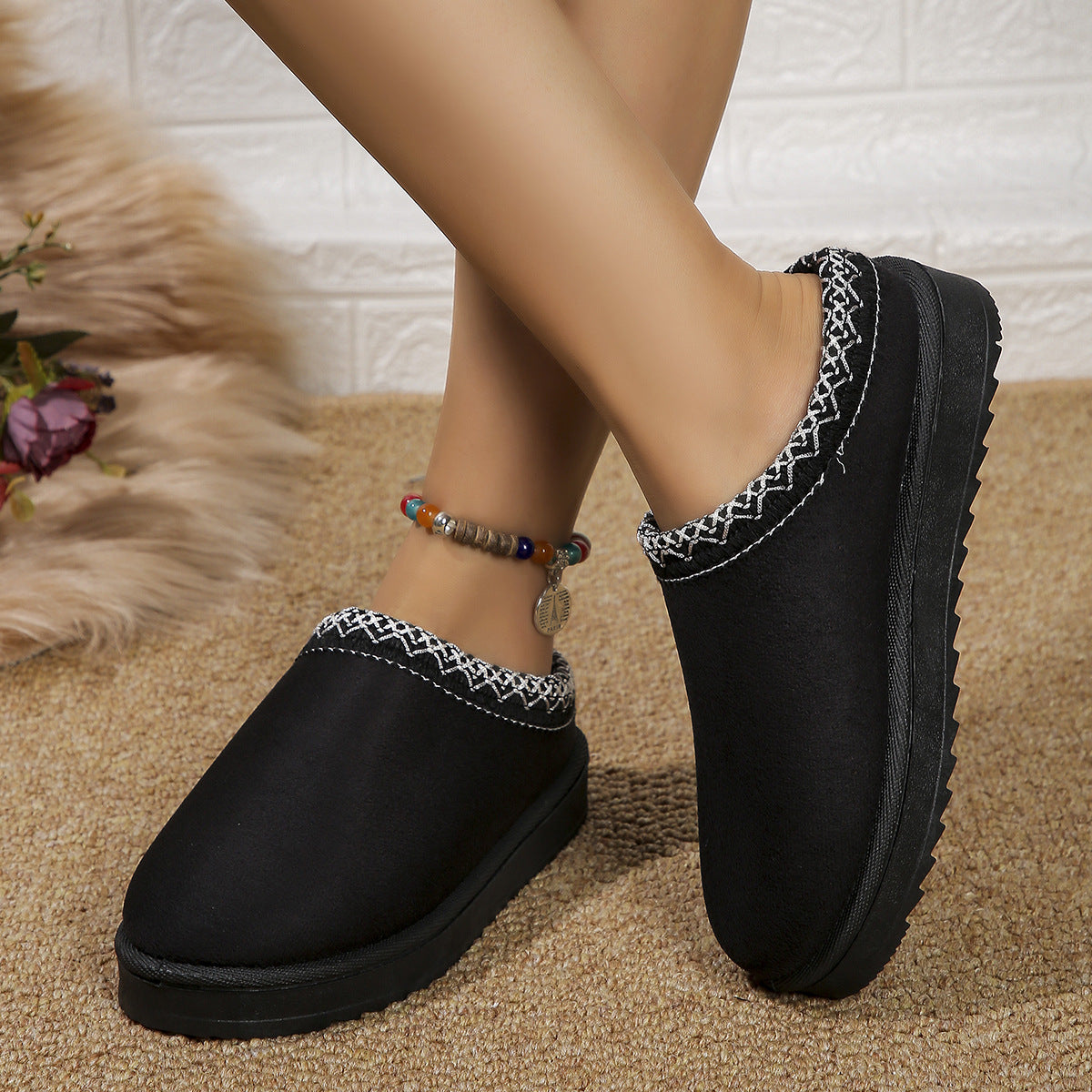 Fallwinter Fringed Fashion Snow Boots