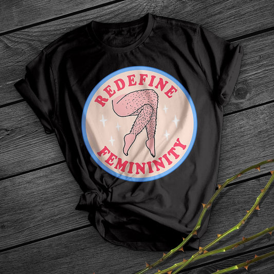 Redefine Femininity Printed Short Shirt Team Uniform European And American Fabrics