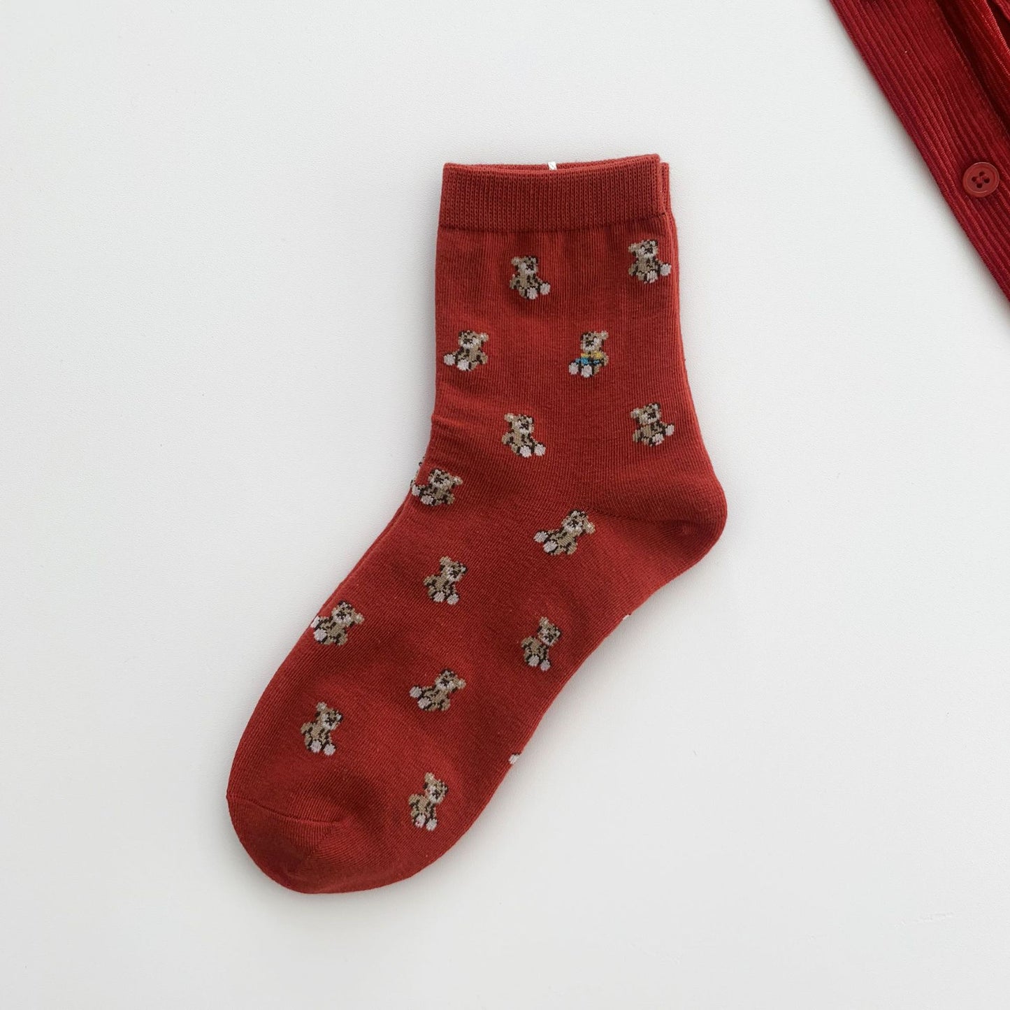 Women's Pure Cotton Cartoon Cute Socks