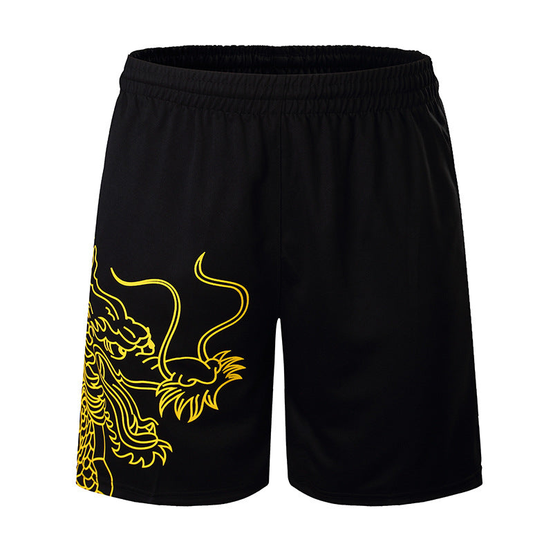 Summer Table Tennis Wear Sports Pants Large Size Men's Quick-drying Running Shorts