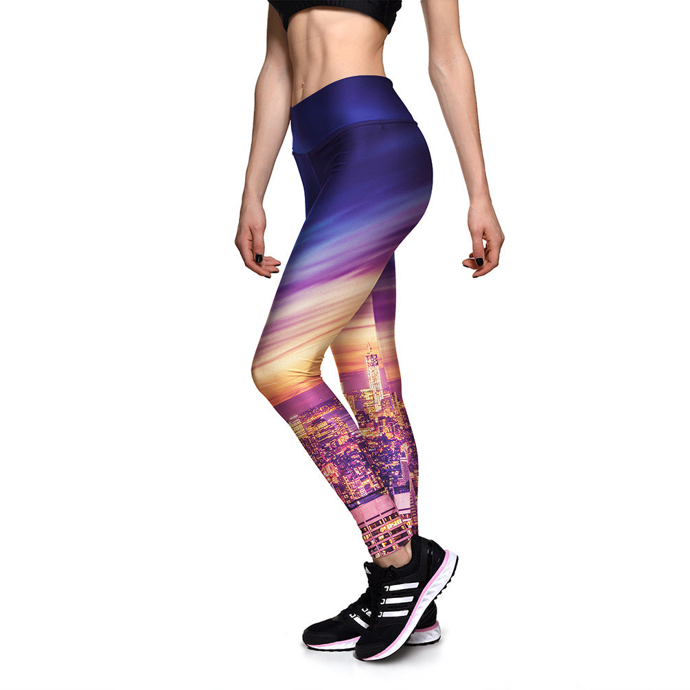 Hips Yoga Fitness Cropped Pants