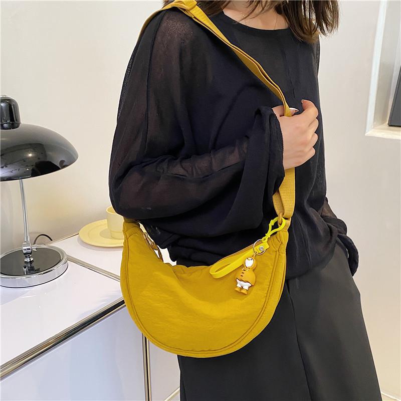 Women's Fashionable Lightweight And Versatile Casual Shoulder Canvas Bag