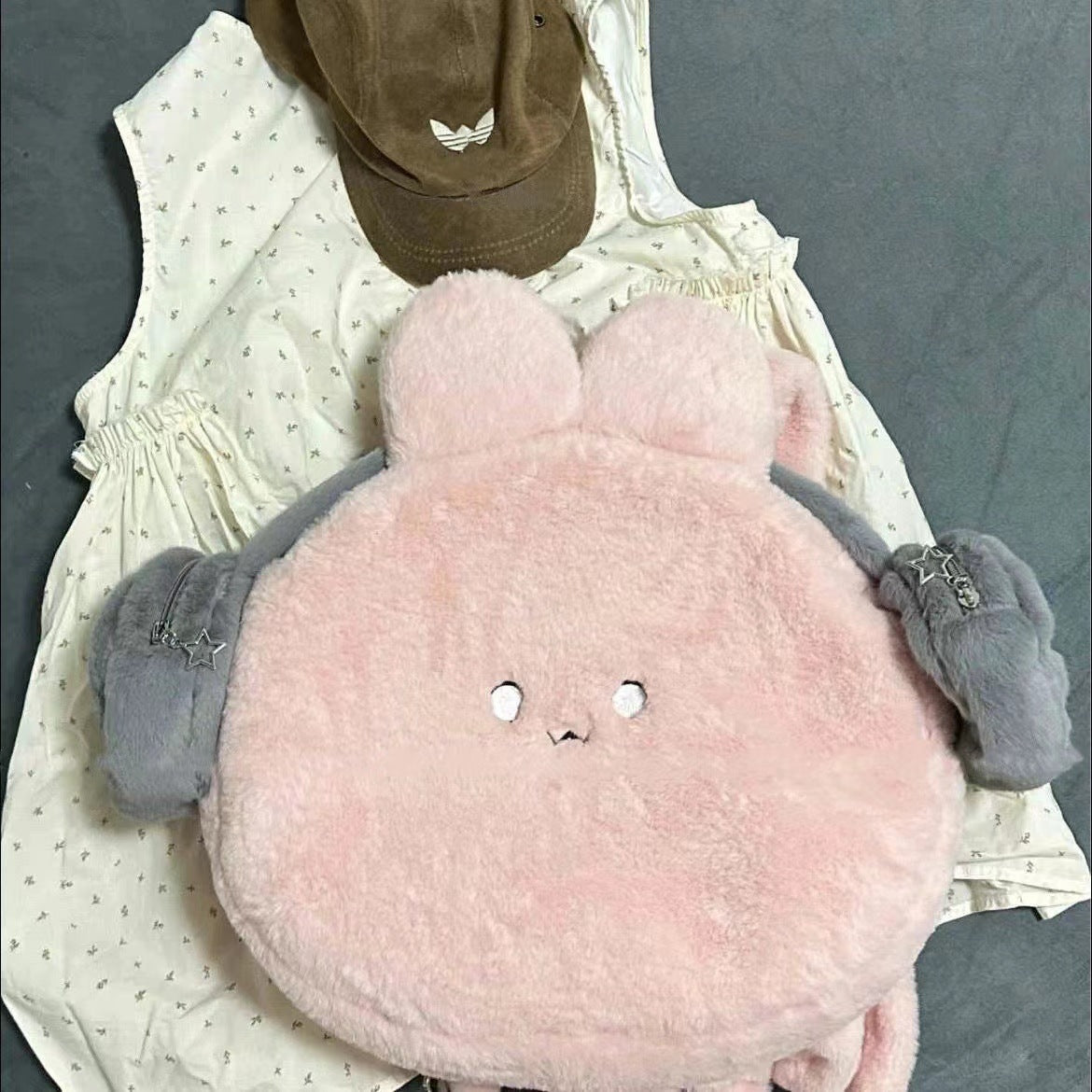 Rabbit Backpack Female Sports Large Capacity Cartoon