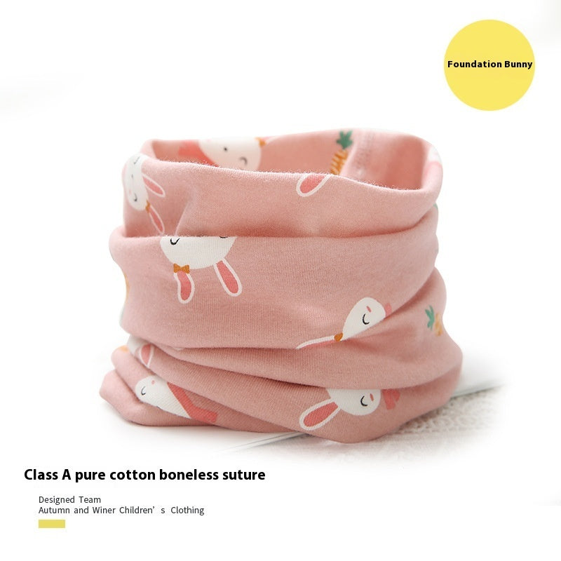 Cotton Autumn And Winter Windproof Warm Cartoon Bandana