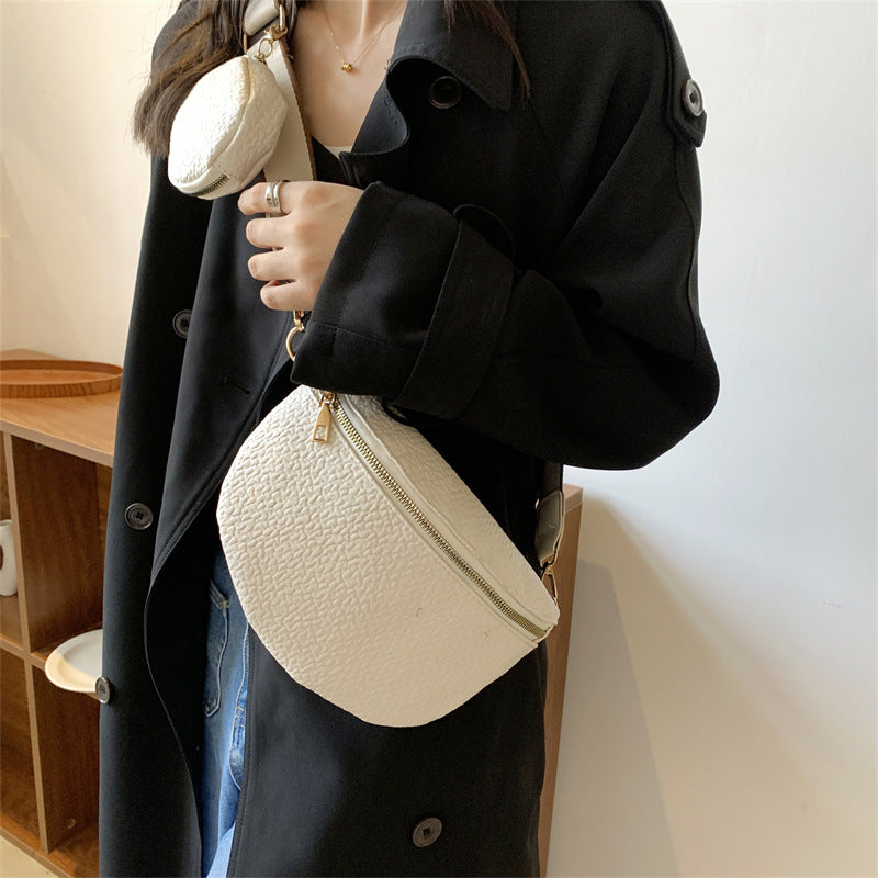 New Fashion Korean Version Of Simple Ins Crossbody Chest Bag