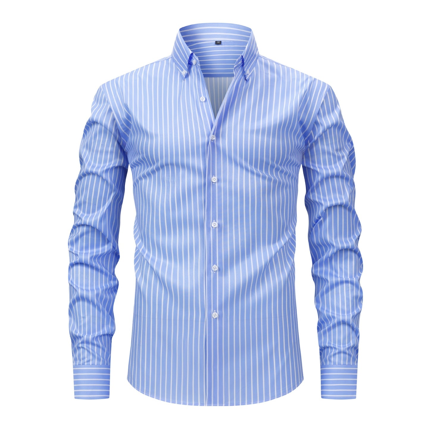Four-sided Stretch Digital Printing Striped Long Sleeve