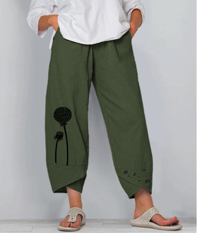 New Casual Slimming Outdoor Cropped Pants
