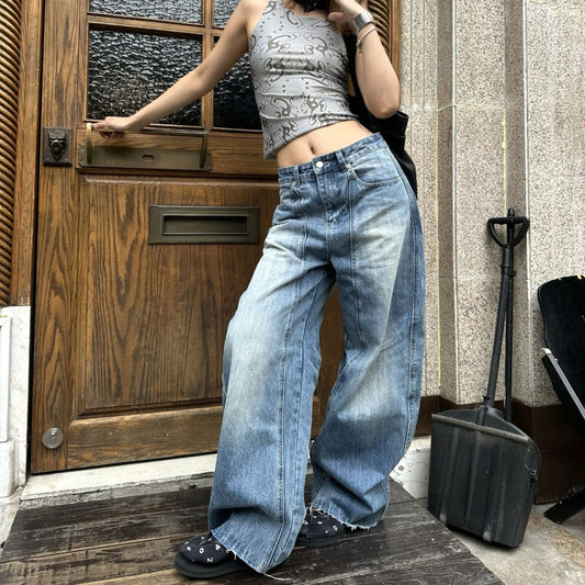 High Waist Slimming Casual Straight Pants