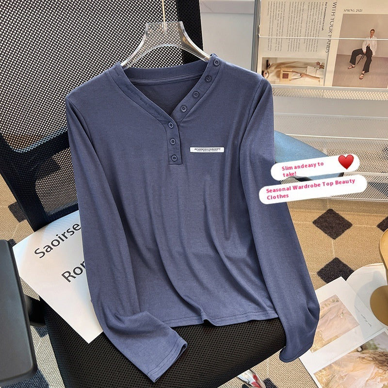 Autumn And Winter Inner Bottoming Shirt Women